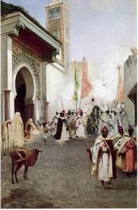 unknow artist Arab or Arabic people and life. Orientalism oil paintings 123 Spain oil painting art